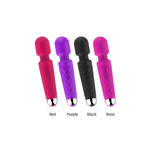 Silicone body wand massager